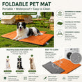 Carica l'immagine nel visualizzatore della galleria, Tapis Portable Imperméable Pour Chien Lavable