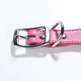 Load image into Gallery viewer, Collier Réglable En Cuir Avec Petite Marguerite Pour Chien