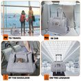 Cargar la imagen en la vista de la galería, Sac Transport Pliable Maille Respirante Voyage Pour Chat Et Chien