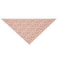 Cargar la imagen en la vista de la galería, Bandana pour chien Oscar et Plume motif petites fleurs blanches et jaunes sur fond rose