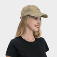 Charger l'image dans la visionneuse de la galerie, Casquette denim teckel beige avec logo brodé pour une allure décontractée et stylée