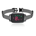 Charger l'image dans la visionneuse de la galerie, Collier anti-aboiement étanche Oscar et Plume avec écran digital et bracelet réglable noir