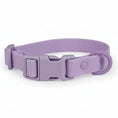 Charger l'image dans la visionneuse de la galerie, Collier chien PVC résistant violet réglable avec boucle solide signé Oscar et Plume