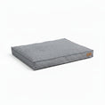 Carica l'immagine nel visualizzatore della galleria, Coussin Pour Chien confortable en tissu gris, parfait pour le repos de votre animal