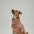 Load image into Gallery viewer, Doudoune imperméable pour chien Oscar et Plume en couleur beige, idéale pour les promenades d'hiver