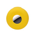 Charger l'image dans la visionneuse de la galerie, Étui airtag pour chien rond en silicone jaune pour protéger et attacher facilement l'AirTag