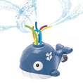 Charger l'image dans la visionneuse de la galerie, Fontaine d'extérieur pour chien en forme de baleine bleue avec jets d'eau multicolores