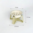 Load image into Gallery viewer, Gamelle anti glouton pour chien avec cadre en fer, capacité de 150 ml et protection sur les bords