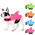 Carica l'immagine nel visualizzatore della galleria, Gilet flottant chien Oscar et Plume en rose avec nageoire pour sécurité aquatique