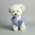 Charger l'image dans la visionneuse de la galerie, Gilet polaire pour chien bleu clair d'Oscar et Plume, parfait pour garder votre chien au chaud