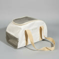 Load image into Gallery viewer, Grand sac pour chien et chat respirant en tissu avec maillage pour une meilleure ventilation