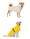 Carica l'immagine nel visualizzatore della galleria, Imperméable confort pour chien beige et jaune pour chiens de différentes tailles par Oscar et Plume
