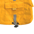 Charger l'image dans la visionneuse de la galerie, Imperméable pour chien avec capuche en jaune avec poche et cordon de serrage