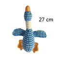 Load image into Gallery viewer, Jouet peluche chien forme oie bleue avec texture douce de 27 cm de Oscar et Plume