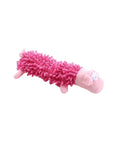 Carica l'immagine nel visualizzatore della galleria, Jouet sonore peluche pour chien en rose avec texture douce et longueur de 25,5 cm