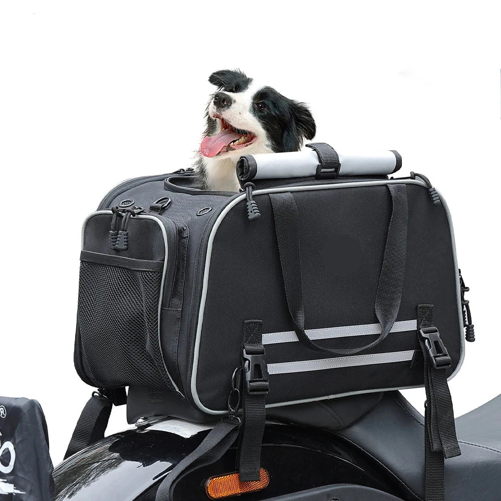 Durable and Comfortable Motorcycle Dog Carrier Bag