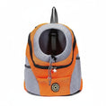 Carica l'immagine nel visualizzatore della galleria, Sac à dos pour petit et moyen chien Oscar et Plume Orange / S : (0-3 kg)
