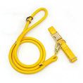 Charger l'image dans la visionneuse de la galerie, Ensemble Collier personnalisable, laisse et distributeur de sac pour chien Oscar et Plume Collier+laisse / XS
