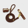 Charger l'image dans la visionneuse de la galerie, Ensemble Collier personnalisable, laisse et distributeur de sac pour chien Oscar et Plume Collier / XS