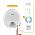 Charger l'image dans la visionneuse de la galerie, Distributeur automatique nourriture chat WiFi blanc de Oscar et Plume avec contrôle via smartphone
