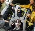 Charger l'image dans la visionneuse de la galerie, Poussette pour chien 2 en 1 Oscar et Plume avec ouverture ventilée et confort pour petits chiens
