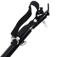 Charger l'image dans la visionneuse de la galerie, Barre d'attache en métal noir avec sangles pour remorque vélo pour animaux Oscar et Plume