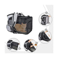 Load image into Gallery viewer, Sac à dos pour chien chat avec mailles respirantes et convertible en sac de transport pratique