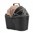 Load image into Gallery viewer, Sac à vélo pour chien d'Oscar et Plume avec design moderne et mesh pour ventilation
