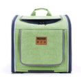 Load image into Gallery viewer, Sac de transport chat et chien vert clair avec poignée et grande ouverture pour animaux