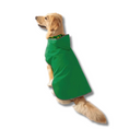 Charger l'image dans la visionneuse de la galerie, Veste imperméable pour chien en vert avec capuche, idéale pour les jours de pluie