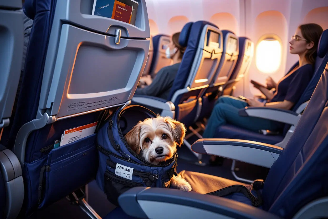 Comment voyager en avion avec mon chien : guide complet