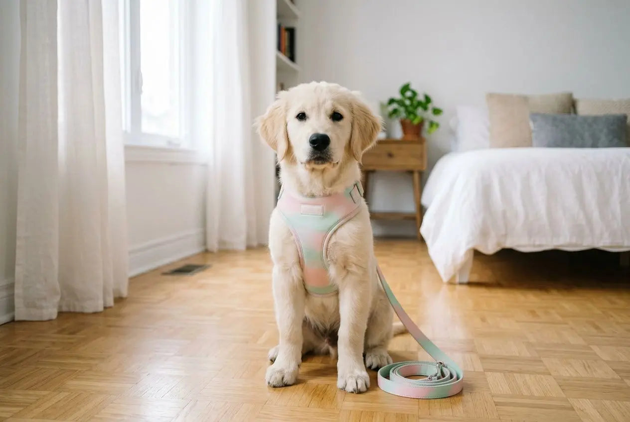 Harnais ou collier pour chiot : le guide esprit dog