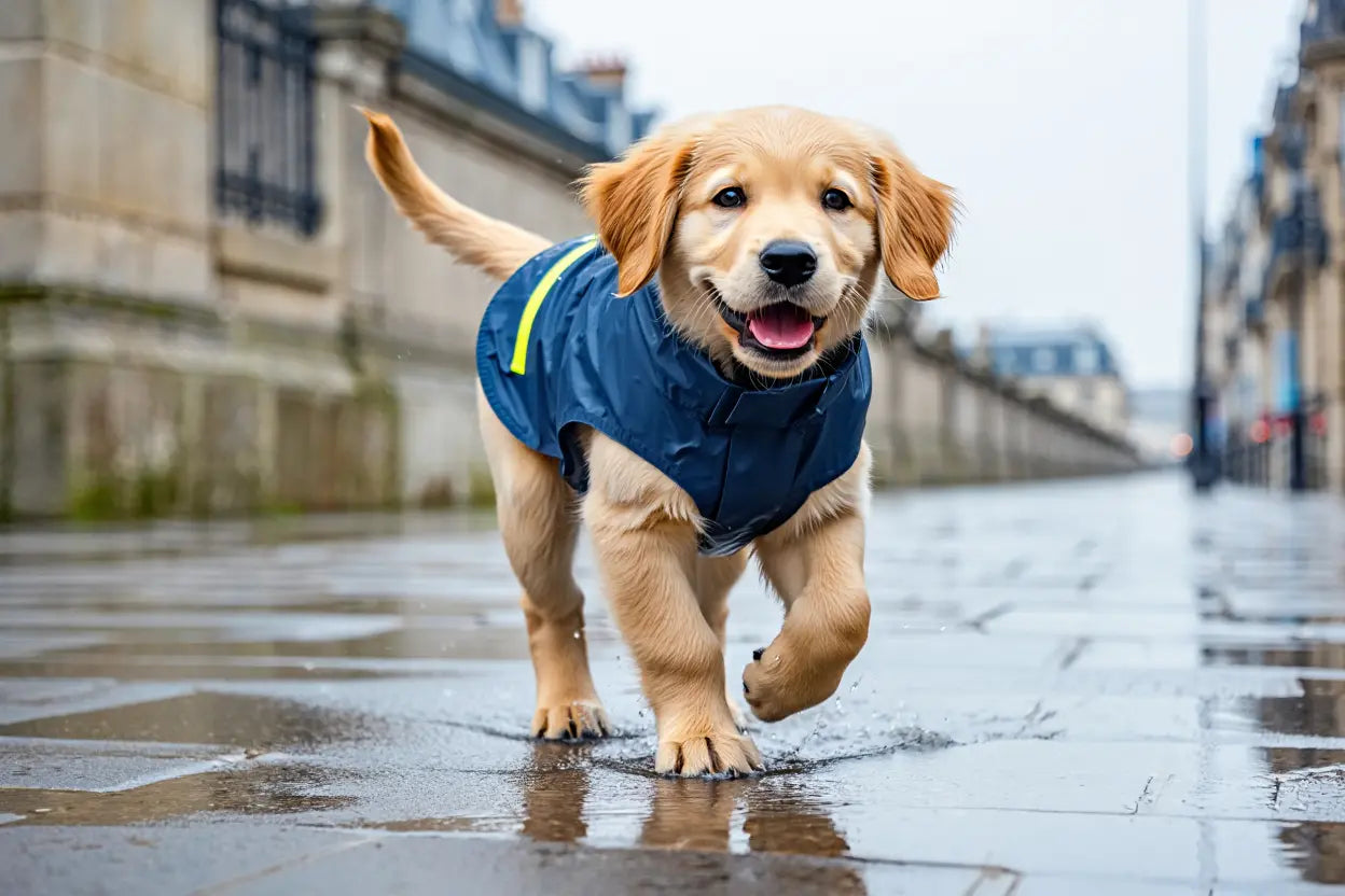 Imperméable pour chiot : protégez votre chien de la pluie et du vent