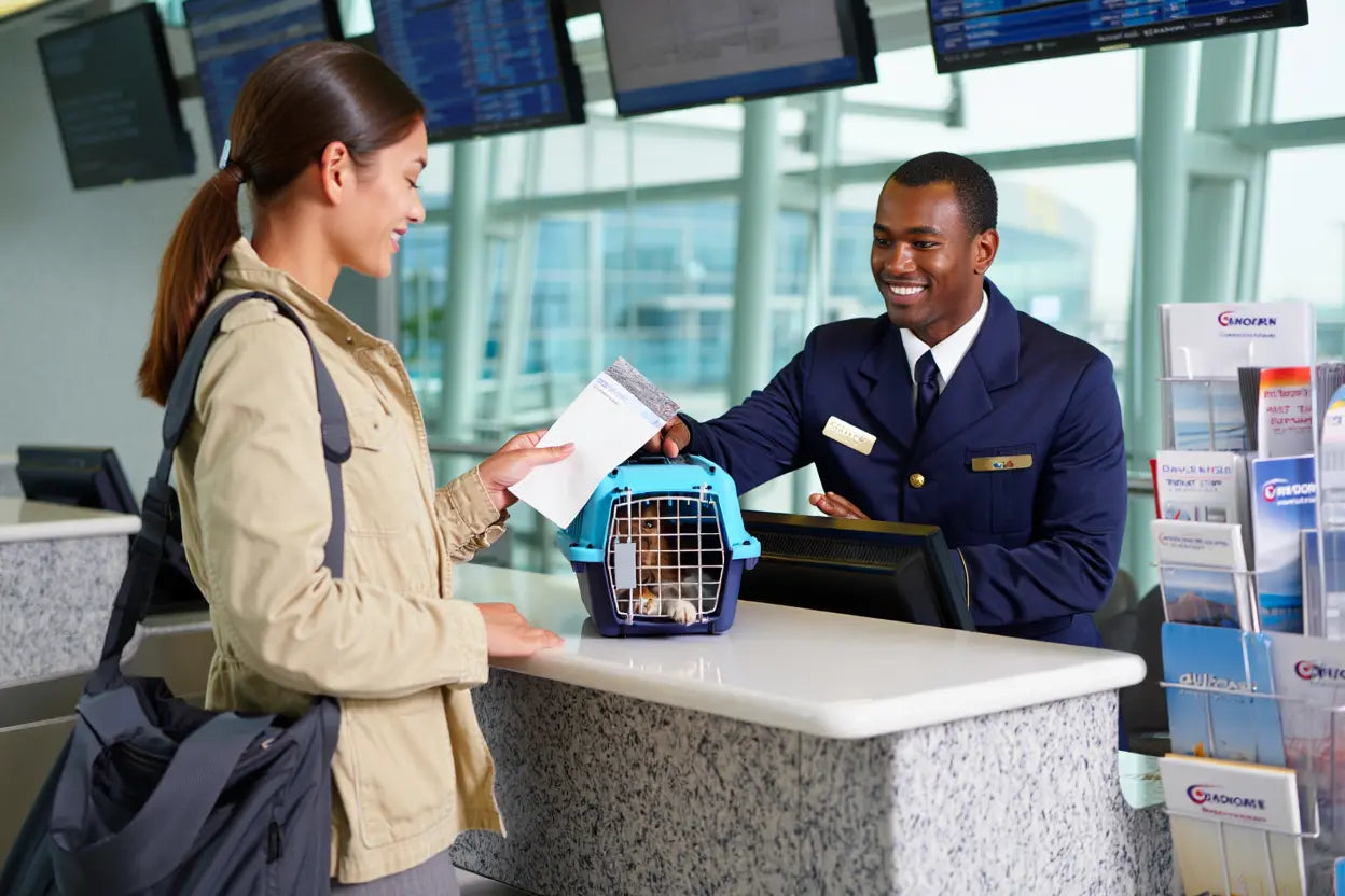 Qui s'occupe des animaux dans l'avion : compagnie et règles