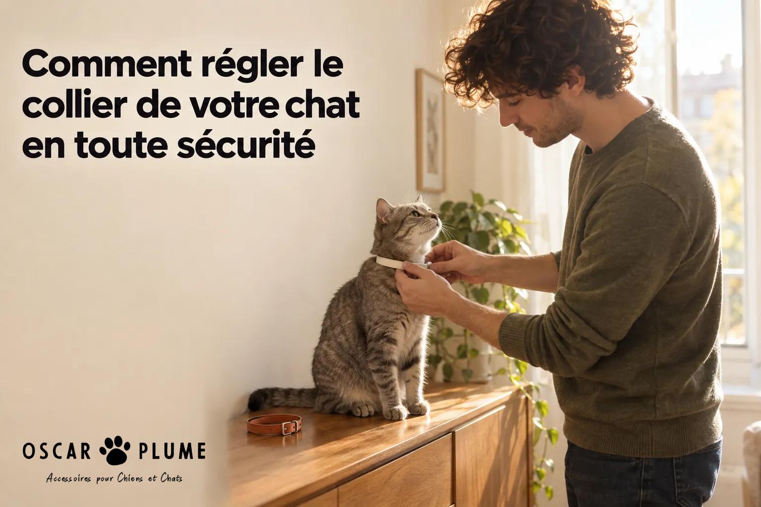 Comment régler le collier de votre chat en toute sécurité