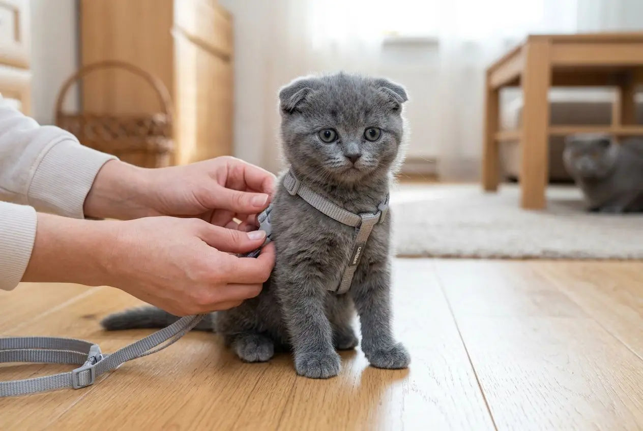 Comment mettre un harnais pour chat : guide complet