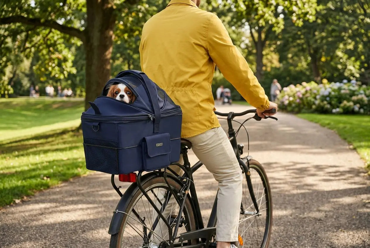 Panier transport chien vélo porte-bagages : guide d'achat