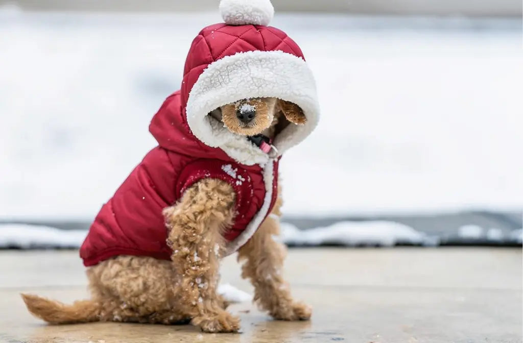 Vêtement pour chien spitz nain : guide manteau et tailles