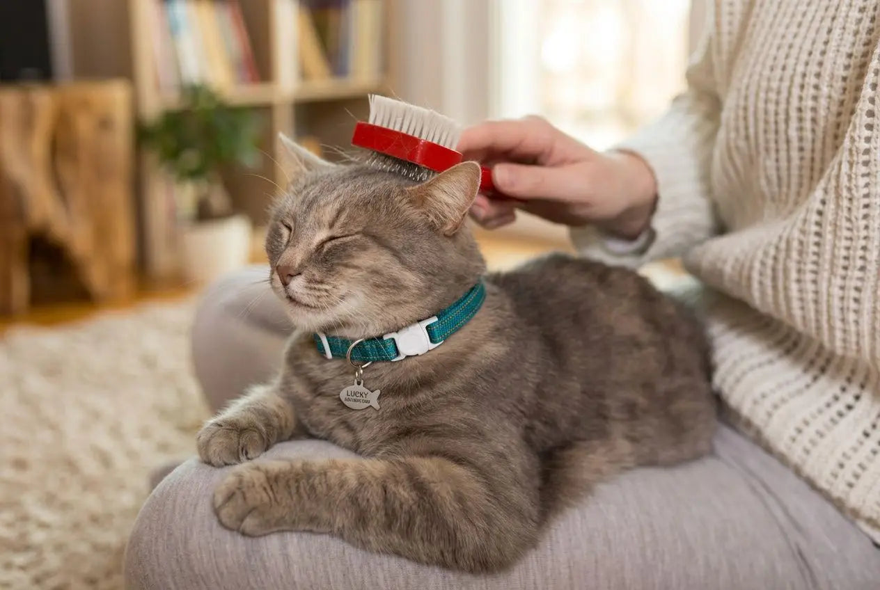 Collier chat qui se casse : choisir un collier anti-étranglement