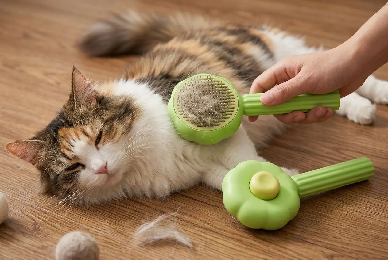 Brosse pour chat : guide pour un chat bien brossé selon son poil