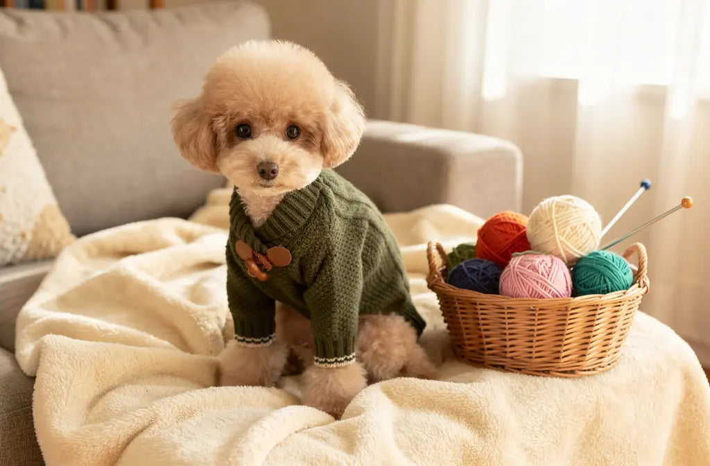 Tricoter un manteau pour chien modèle gratuit avec explications