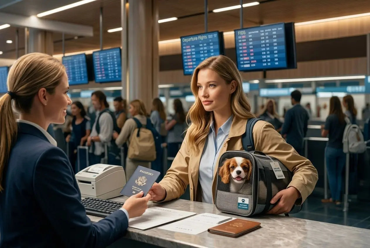 Chien stressé en avion : que faire ? Conseils et solutions