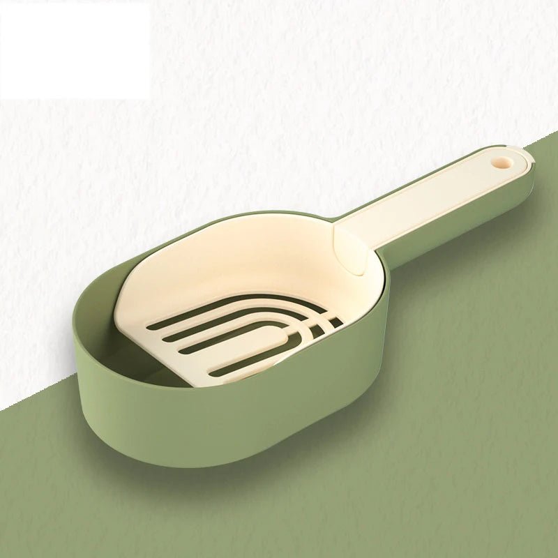 Litière avec tamis pour chat : nettoyage facile et économique