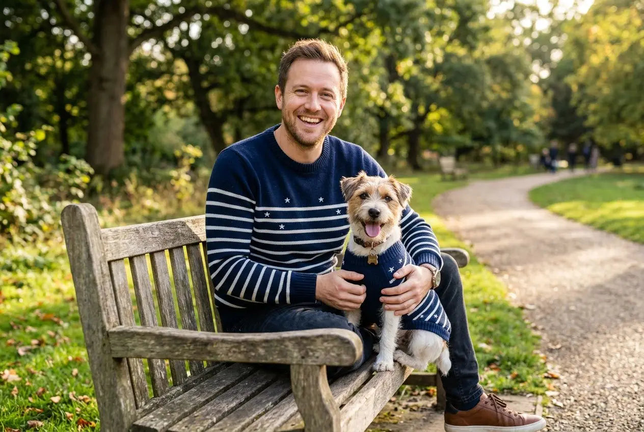 Vêtement pour chien et maître : tenues assortis stylées
