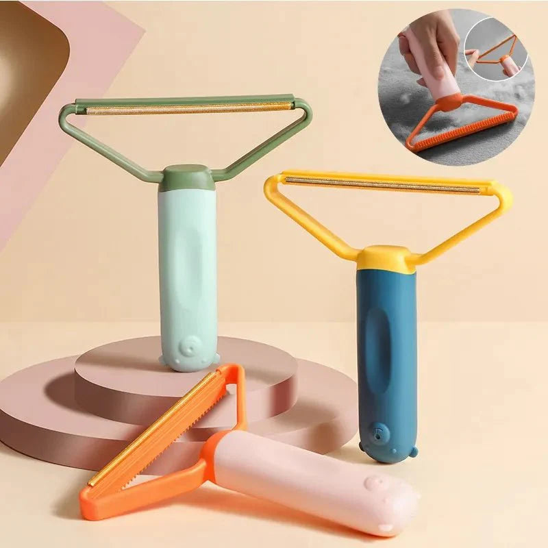 Cepillo para gato y cuidado textil