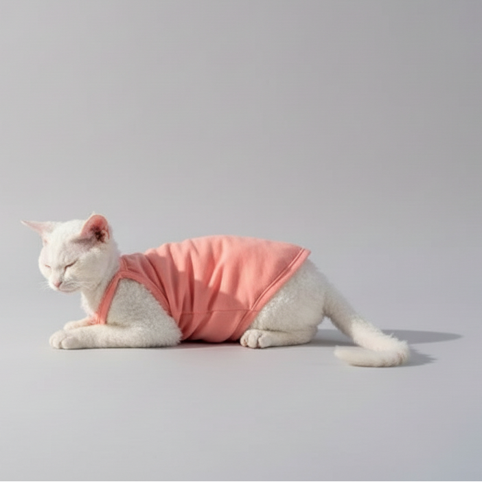 T-Shirt En Coton Confortable Pour Chat