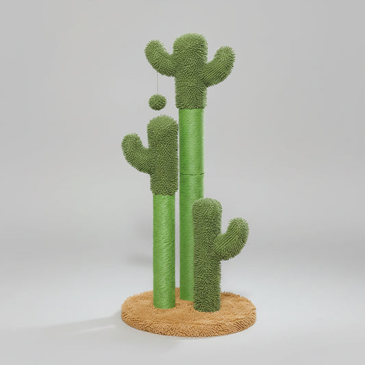 Griffoir Cactus Design pour Chat - Poteau Résistant