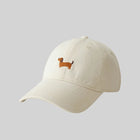 Casquette Brodée Teckel Accessoire Chic by Oscar et Plume