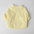 Charger l'image dans la visionneuse de la galerie, T-shirt Rayé Confortable Et Elégant Pour Chat
