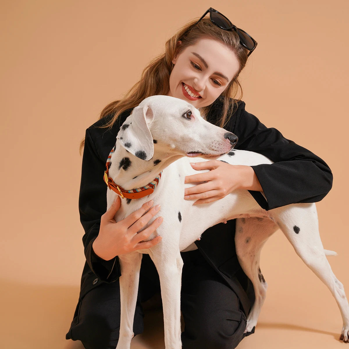 Collier tressé pour chien Oscar et Plume